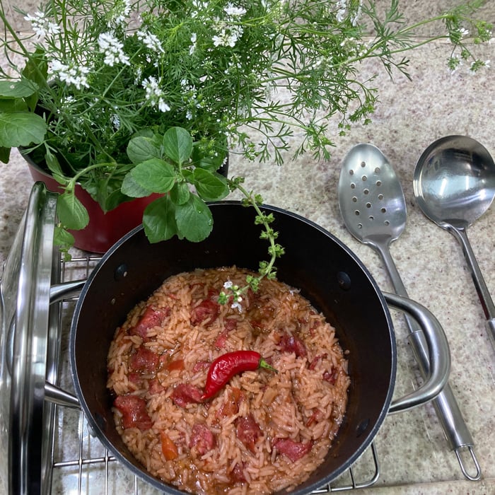 Photo of the pork sausage rice – recipe of pork sausage rice on DeliRec