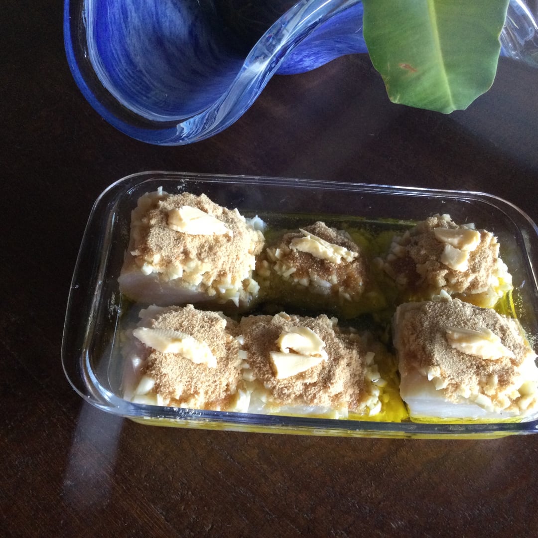 Photo of the Cod in garlic crust – recipe of Cod in garlic crust on DeliRec