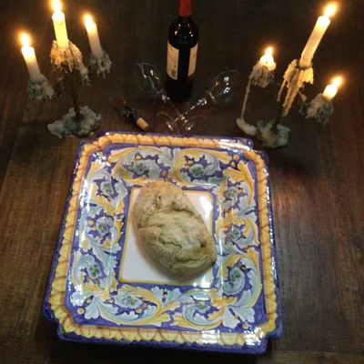 Recipe of Homemade bread with chorizo on the DeliRec recipe website