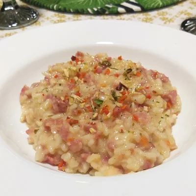 Recipe of sausage risotto on the DeliRec recipe website