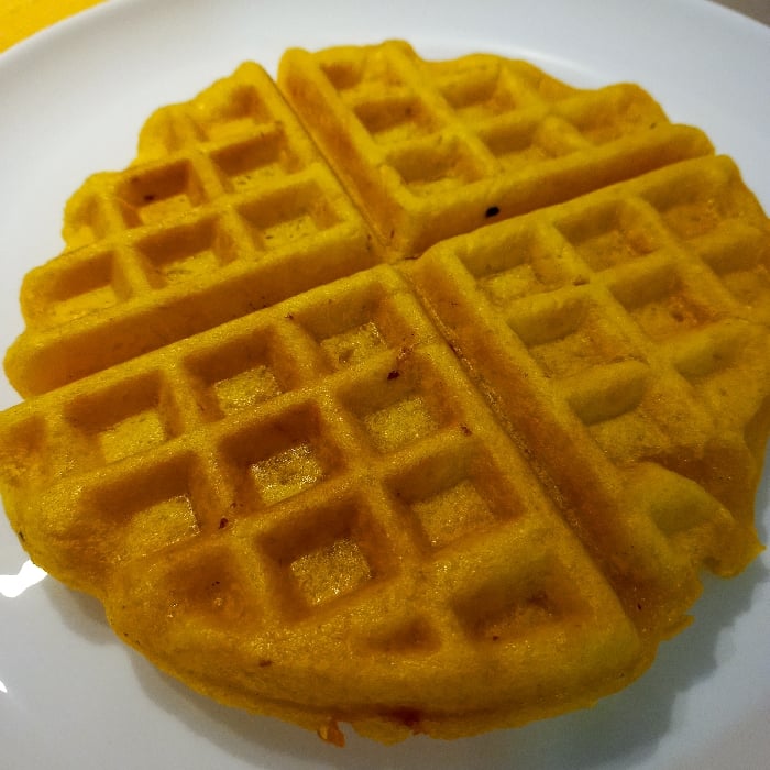 Foto da Waffle de abóbora - receita de Waffle de abóbora no DeliRec