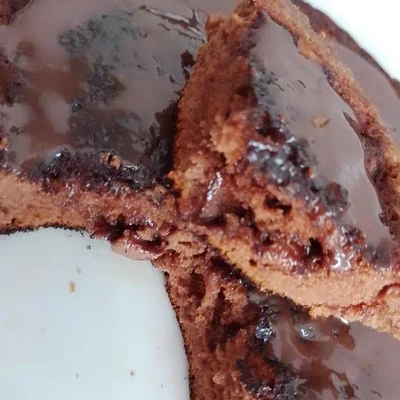 Recipe of Frying Pan Chocolate Cake on the DeliRec recipe website