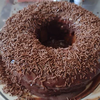 Recipe of Easy and fluffy chocolate cake on the DeliRec recipe website