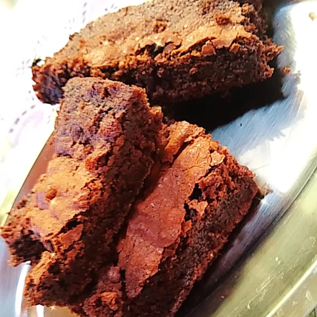 Foto da Brownie de chocolate em pó ou Nescau - receita de Brownie de chocolate em pó ou Nescau no DeliRec
