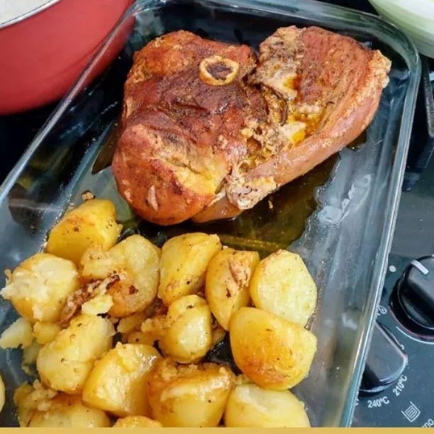 Photo of the Baked ham with potatoes – recipe of Baked ham with potatoes on DeliRec