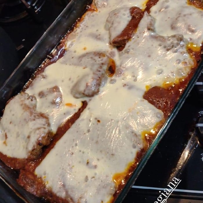 Photo of the meat parmigiana – recipe of meat parmigiana on DeliRec