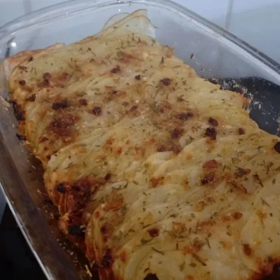 Recipe of Oven baked potato on the DeliRec recipe website