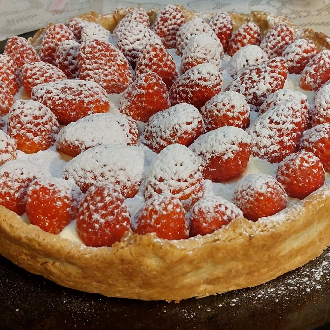 Photo of the Strawberry pie with pastry cream – recipe of Strawberry pie with pastry cream on DeliRec