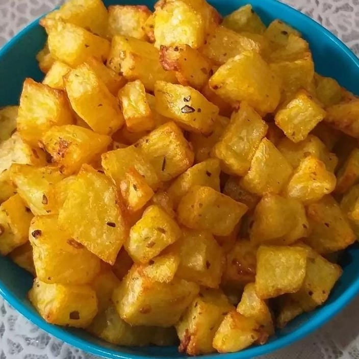 Photo of the Potato cubes in the airfryer – recipe of Potato cubes in the airfryer on DeliRec