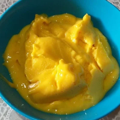 Recipe of healthy mango ice cream on the DeliRec recipe website