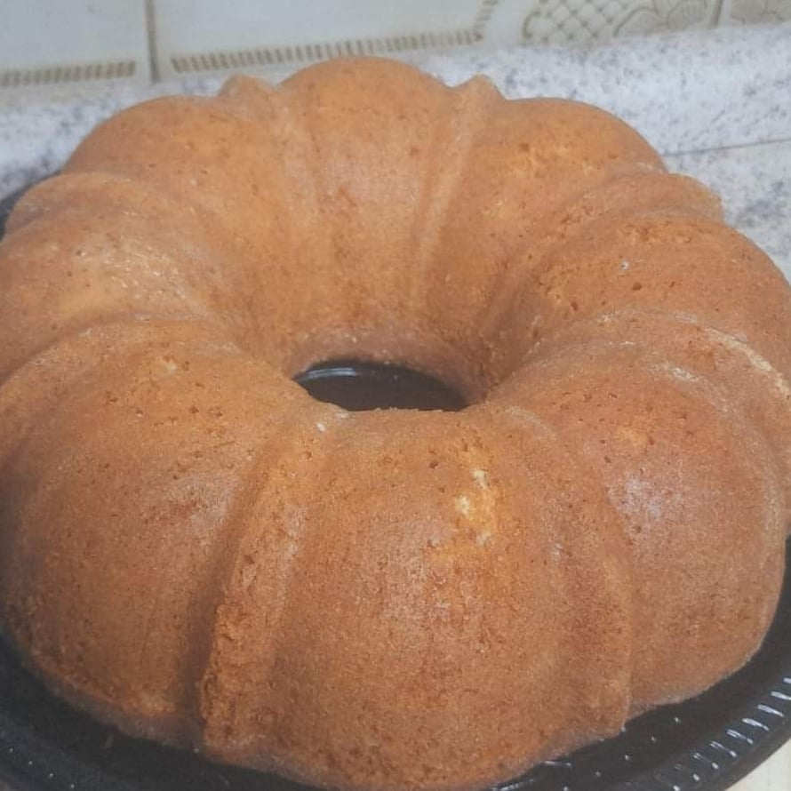 Photo of the cake without mixer – recipe of cake without mixer on DeliRec