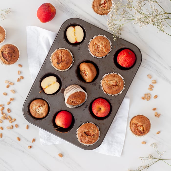 Photo of the Peanut Butter and Apple Muffins – recipe of Peanut Butter and Apple Muffins on DeliRec