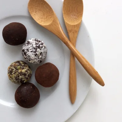 Recipe of healthy chocolate truffle on the DeliRec recipe website