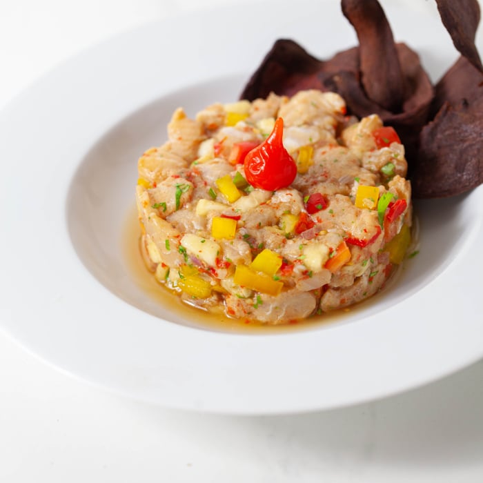 Photo of the Tropical white fish tartar – recipe of Tropical white fish tartar on DeliRec