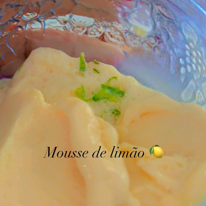 Foto da Mousse de limão  - receita de Mousse de limão  no DeliRec