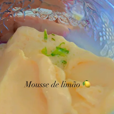 Receita de Mousse de limão  no site de receitas DeliRec