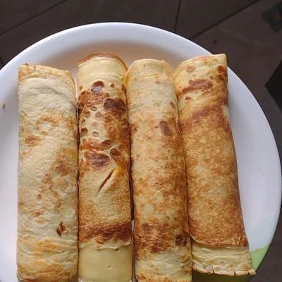 Recipe of Simple and quick chicken pancake on the DeliRec recipe website