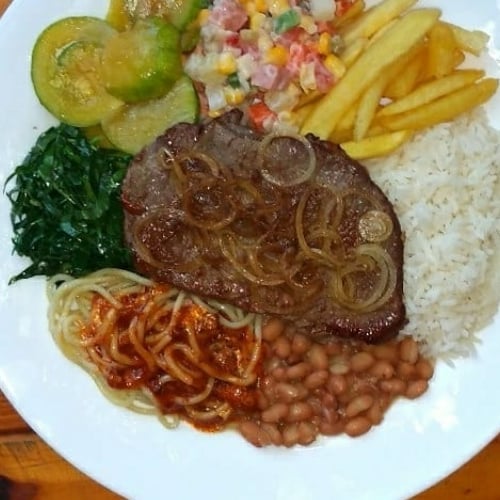 Photo of the Beef steak with barbecue sauce – recipe of Beef steak with barbecue sauce on DeliRec