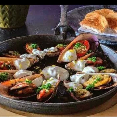 Recipe of portion of mussels on the DeliRec recipe website