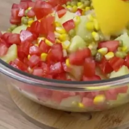 Photo of the pea salad – recipe of pea salad on DeliRec