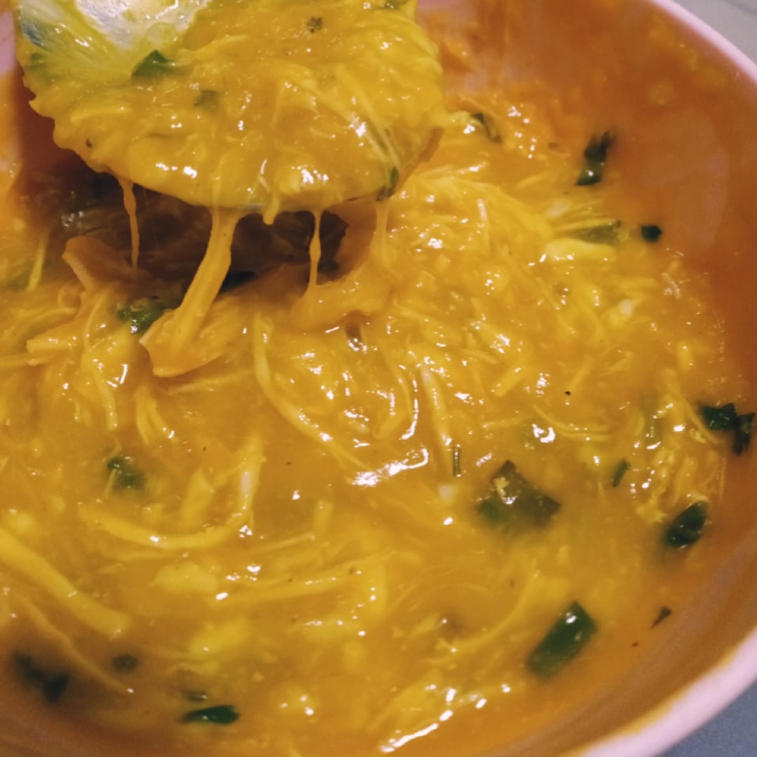 Photo of the Cabotiá broth with shredded chicken – recipe of Cabotiá broth with shredded chicken on DeliRec