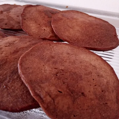 Recipe of Oatmeal and Cocoa Pancake on the DeliRec recipe website