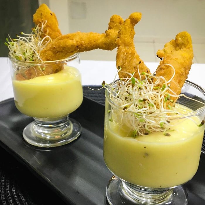 Photo of the English tilapia cocktail, with manioc puree! – recipe of English tilapia cocktail, with manioc puree! on DeliRec