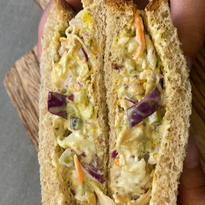 Recipe of Coleslaw sandwich on the DeliRec recipe website
