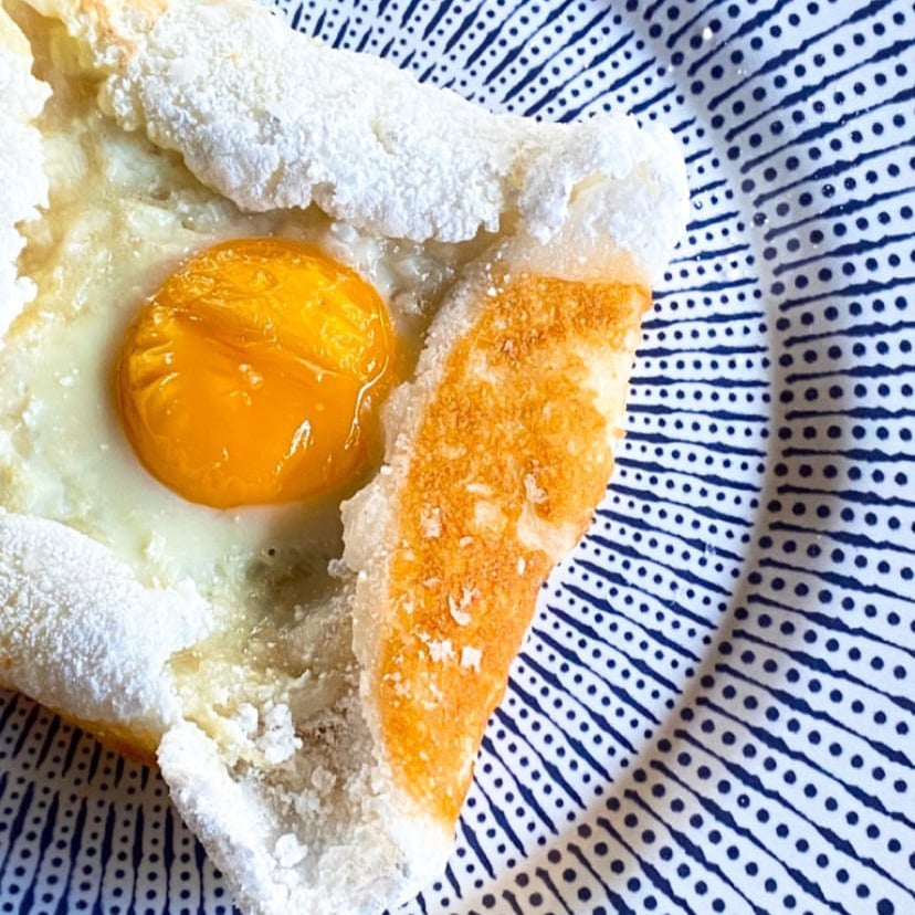 Photo of the Crispy tapioca with egg – recipe of Crispy tapioca with egg on DeliRec