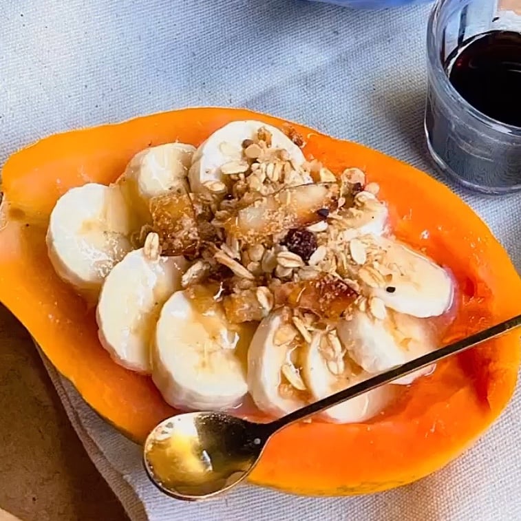 Photo of the papaya bowl – recipe of papaya bowl on DeliRec