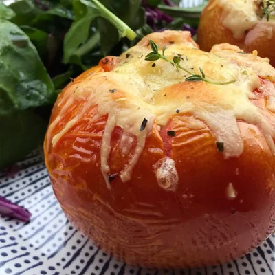 Recipe of Stuffed Tomato With Ricotta on the DeliRec recipe website