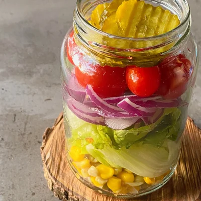 Recette de pot à salade sur le site de recettes DeliRec