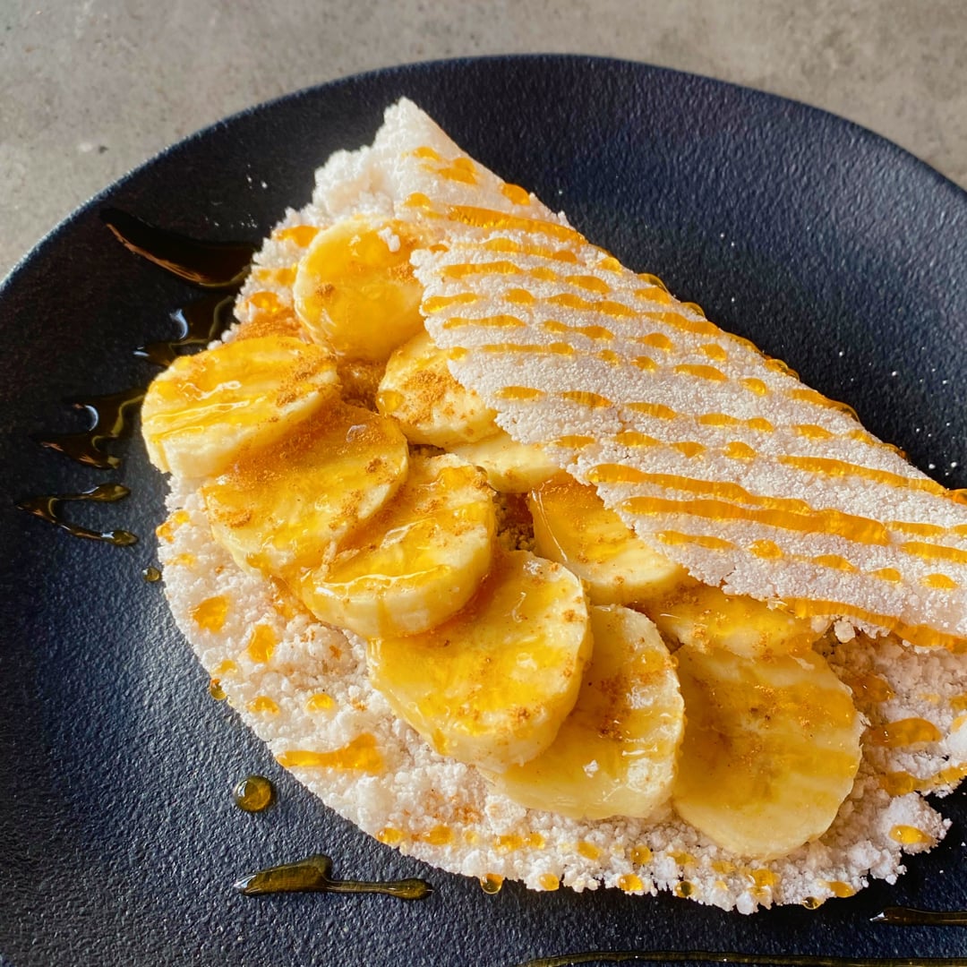 Foto da Tapioca com banana mel das gerais & canela  - receita de Tapioca com banana mel das gerais & canela  no DeliRec