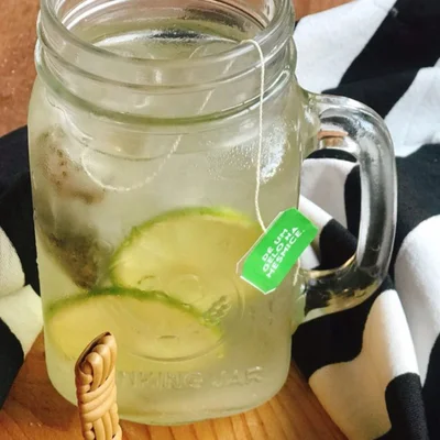 Recipe of Ginger Lime Iced Tea on the DeliRec recipe website