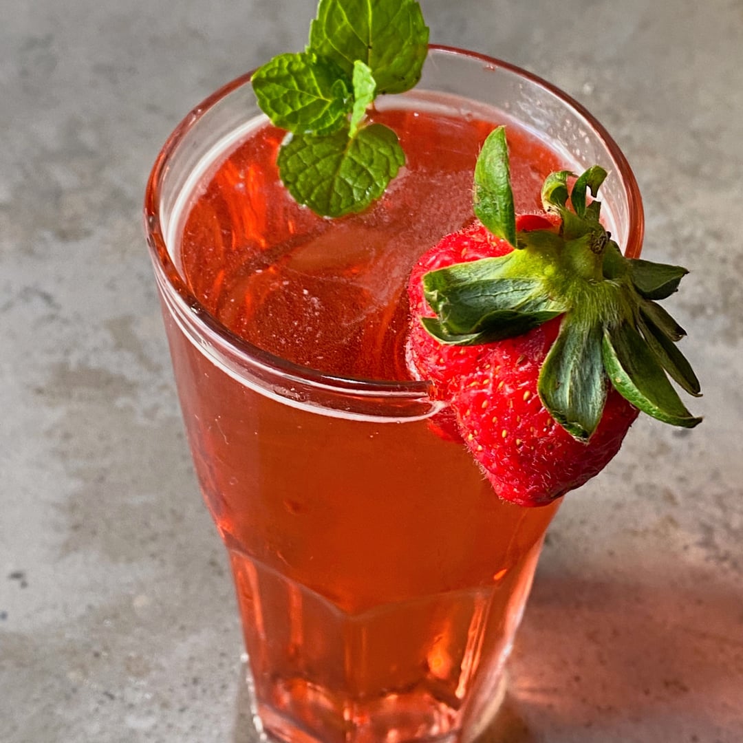 Photo of the Strawberry Italian Soda – recipe of Strawberry Italian Soda on DeliRec