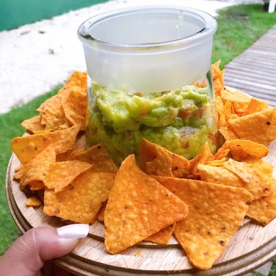 Recipe of Guacamole with Nachos - Mexico on the DeliRec recipe website