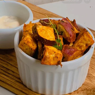 Receta de batata al horno en el sitio web de recetas de DeliRec