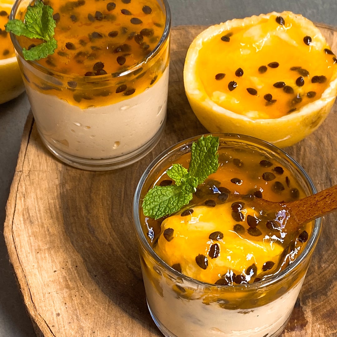 Photo of the Passion Fruit Mousse (ready to order) – recipe of Passion Fruit Mousse (ready to order) on DeliRec