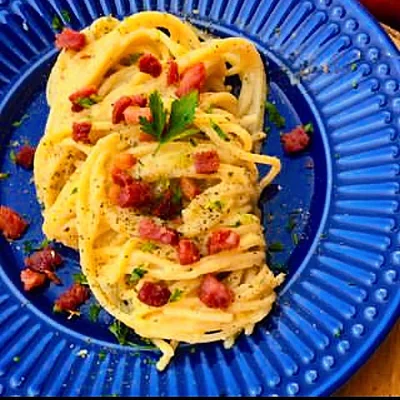 Recipe of Carbonara - Italy 🇮🇹 on the DeliRec recipe website