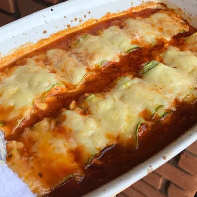 Recipe of zucchini cannelloni on the DeliRec recipe website