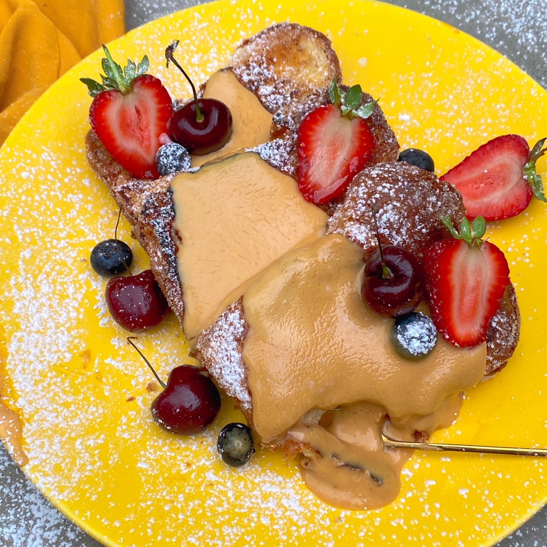 Photo of the French toast with caramel cream – recipe of French toast with caramel cream on DeliRec