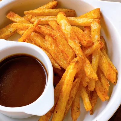 Recipe of French Fries with Paprika on the DeliRec recipe website