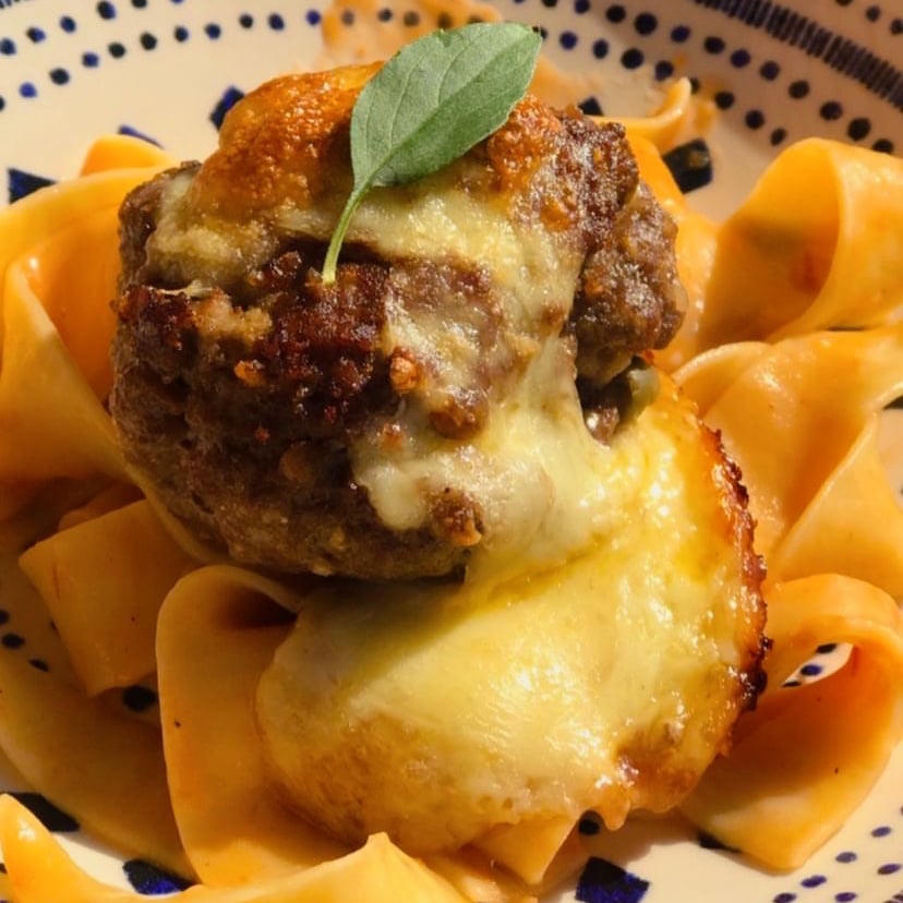 Photo of the Tagliatelle with stuffed meatball – recipe of Tagliatelle with stuffed meatball on DeliRec