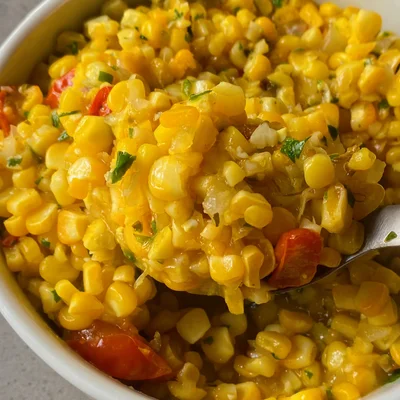 Recipe of corn stew on the DeliRec recipe website
