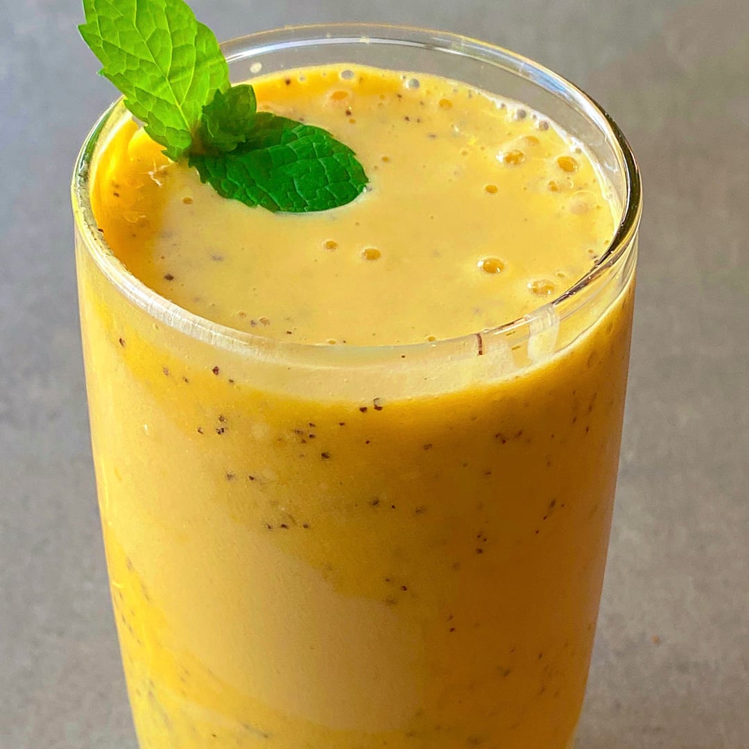 Photo of the Tropical juice - mango passion fruit & orange – recipe of Tropical juice - mango passion fruit & orange on DeliRec
