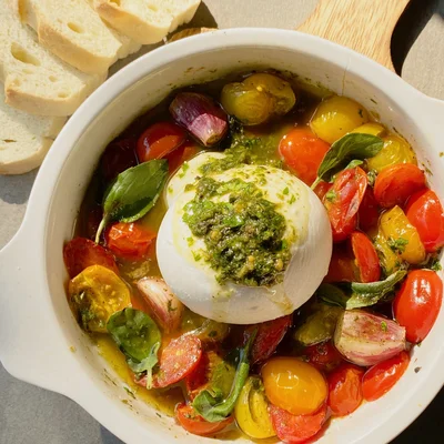 Recipe of Burrata - Italy on the DeliRec recipe website
