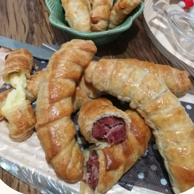 Recipe of Puff pastry sausage on the DeliRec recipe website