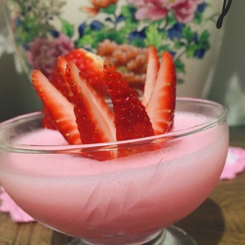 Photo of the easy strawberry mousse – recipe of easy strawberry mousse on DeliRec