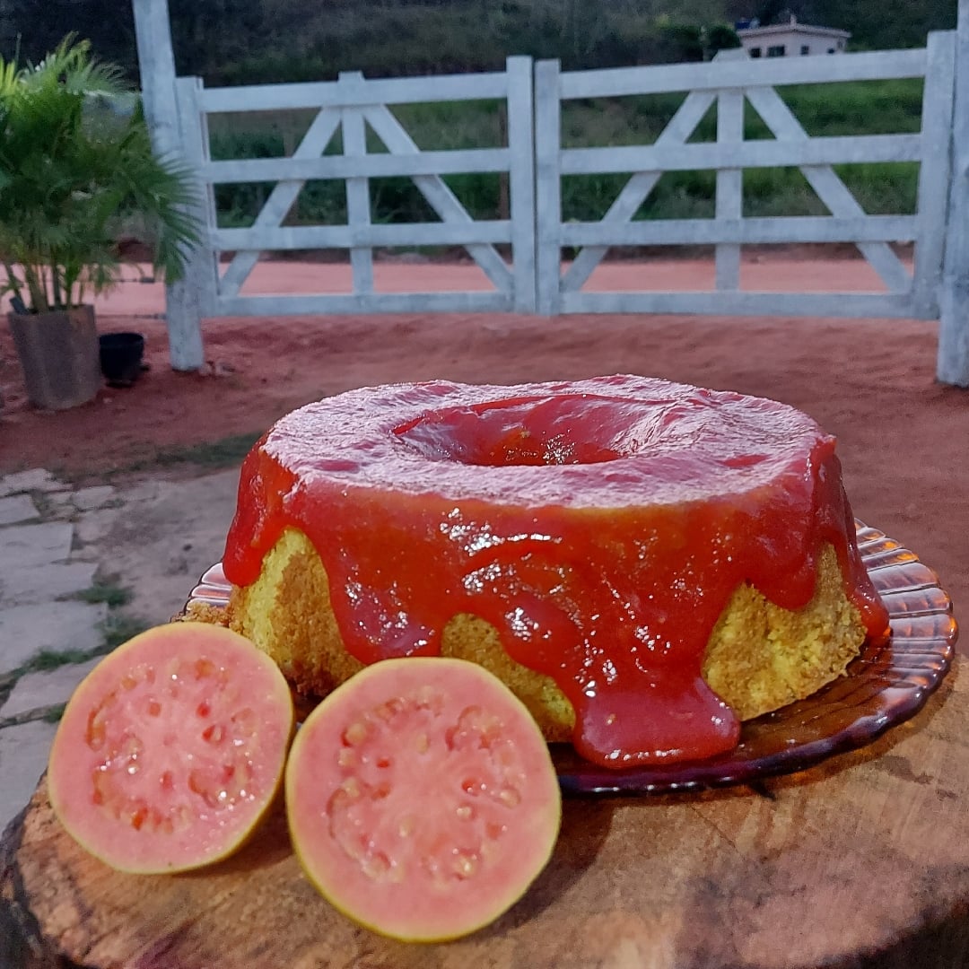 Photo of the Cornmeal bread with homemade guava topping – recipe of Cornmeal bread with homemade guava topping on DeliRec