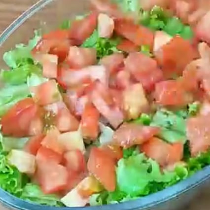 Foto da Saladinha de tomate  - receita de Saladinha de tomate  no DeliRec
